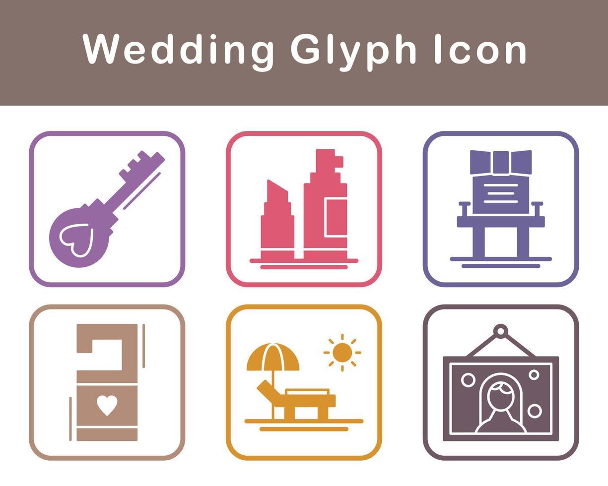 Wedding Vector Icon Set