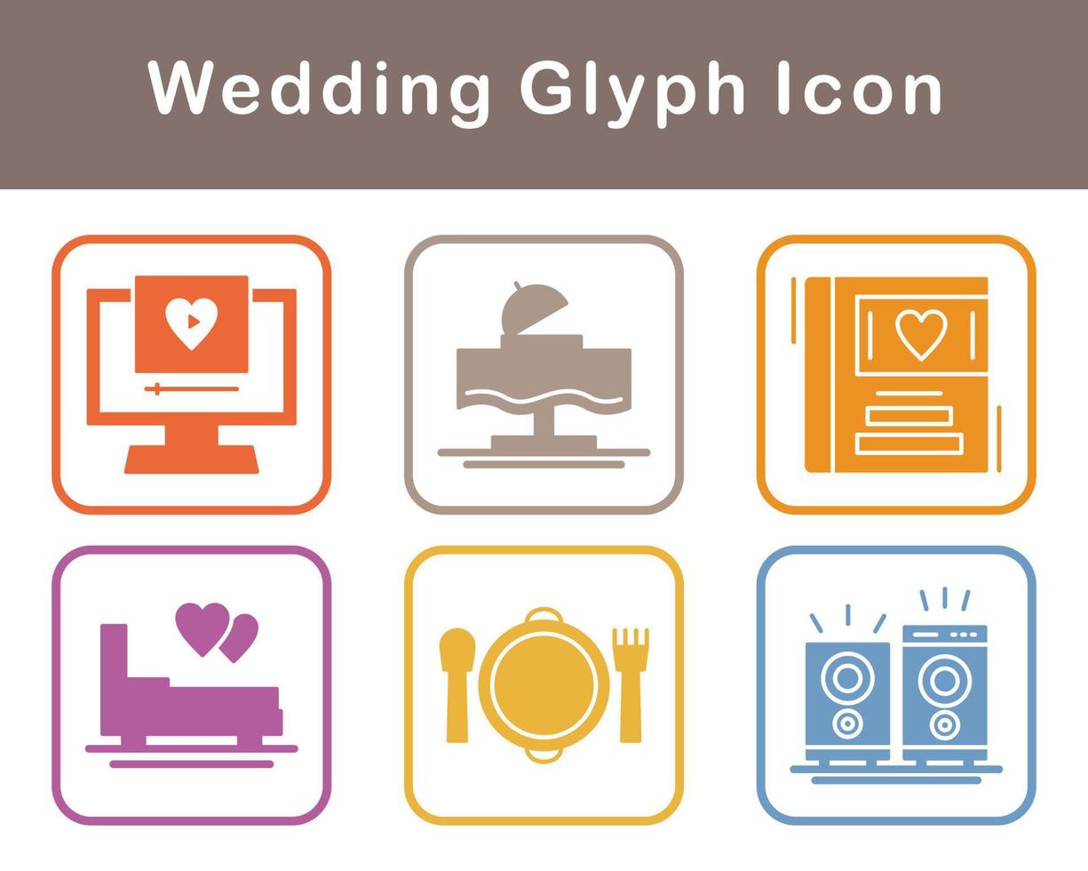 Wedding Vector Icon Set