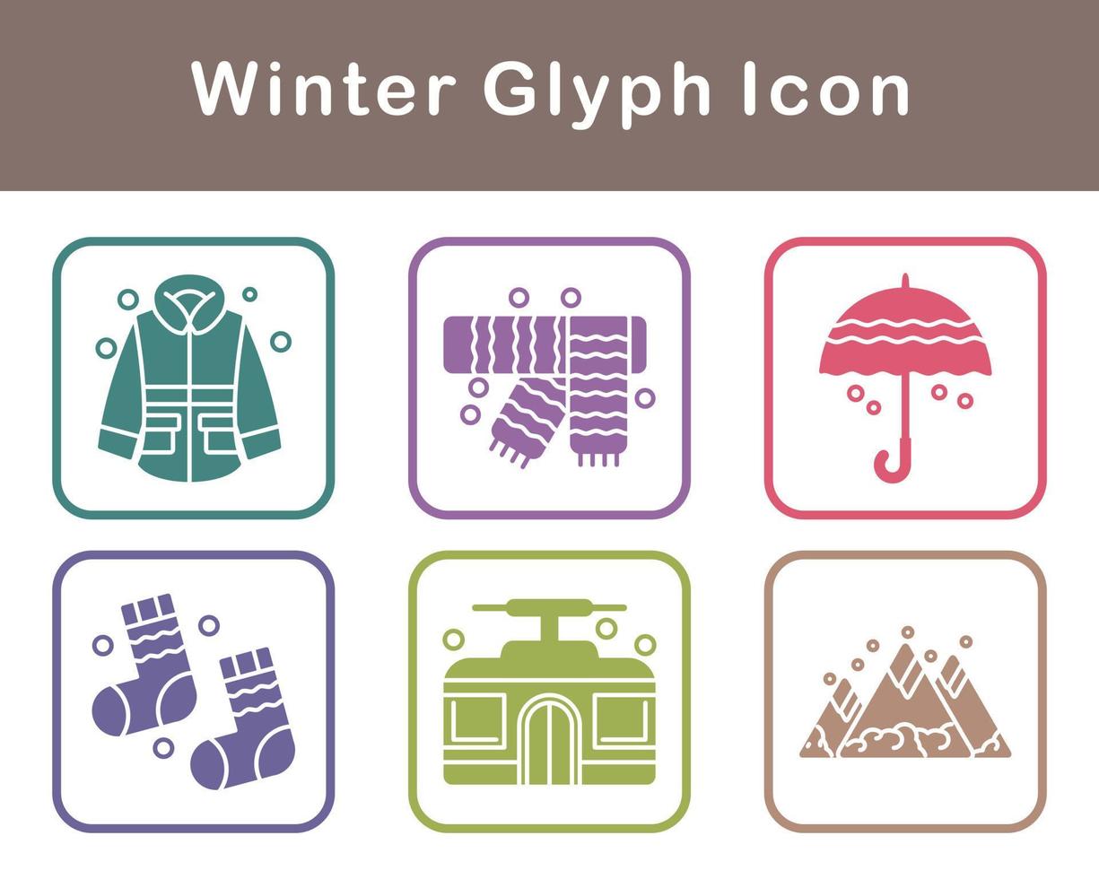 Winter Vector Icon Set