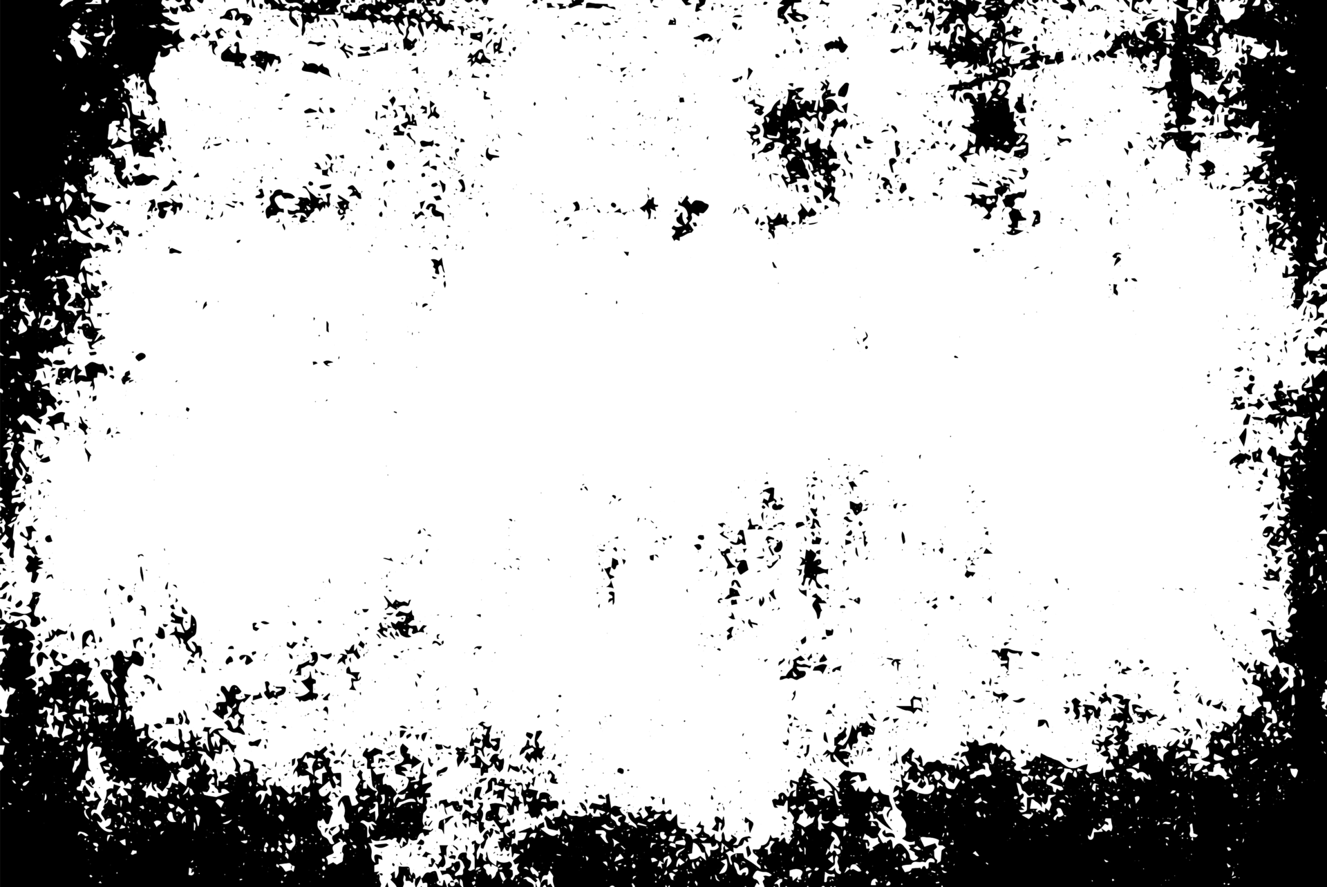 Grunge border texture background. Abstract frame overlay. PNG graphic