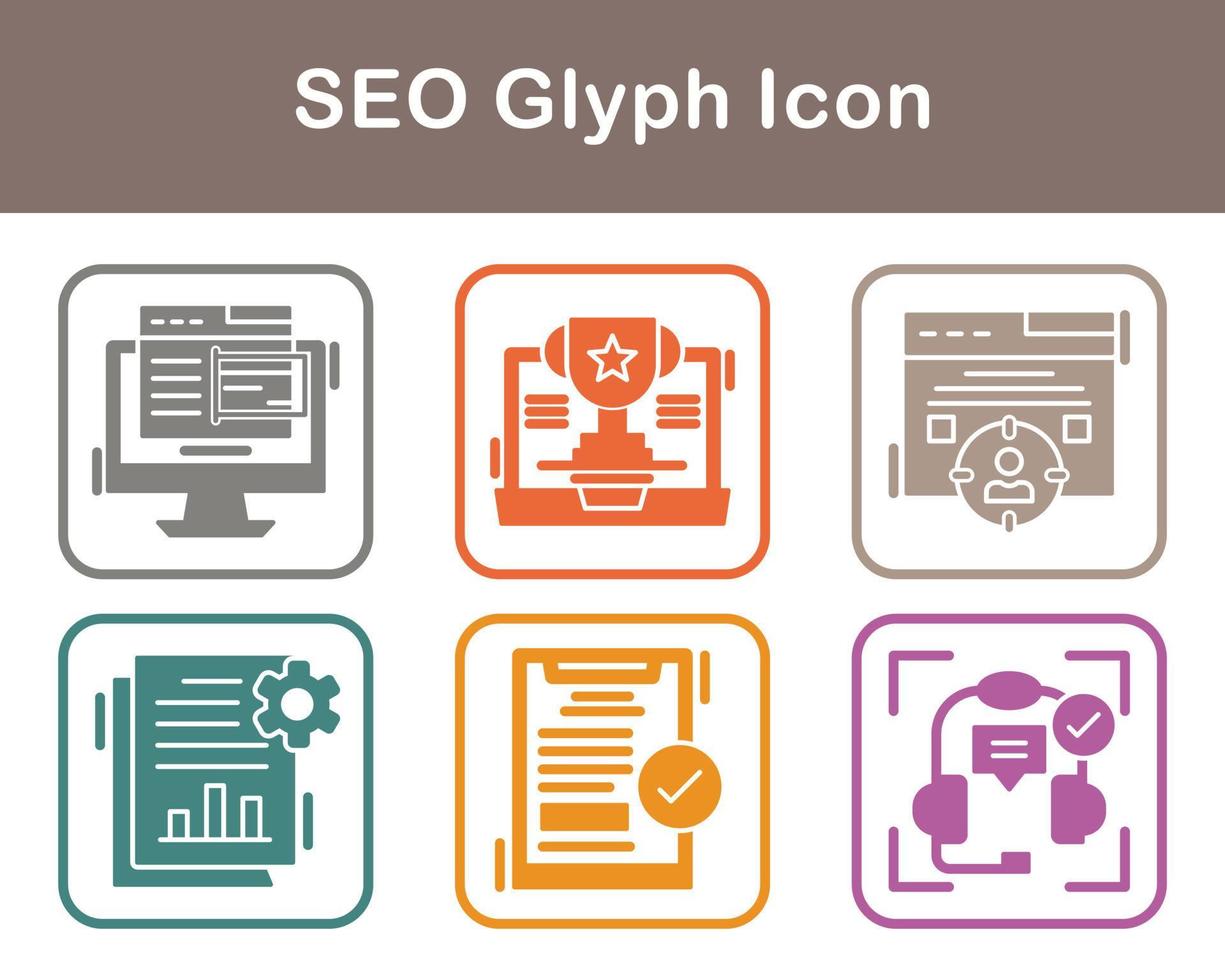 SEO Vector Icon Set