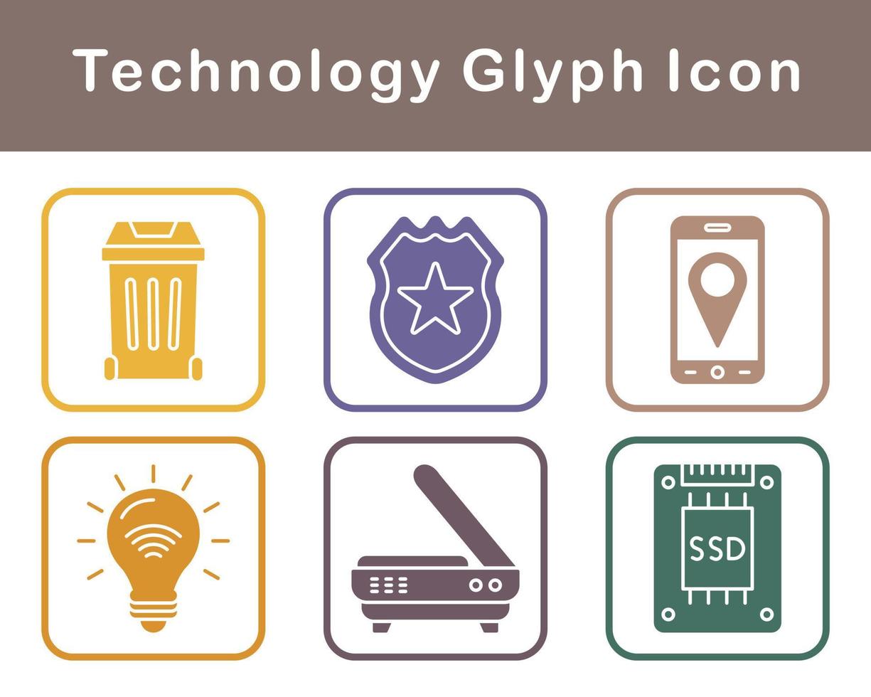 Technology Vector Icon Set