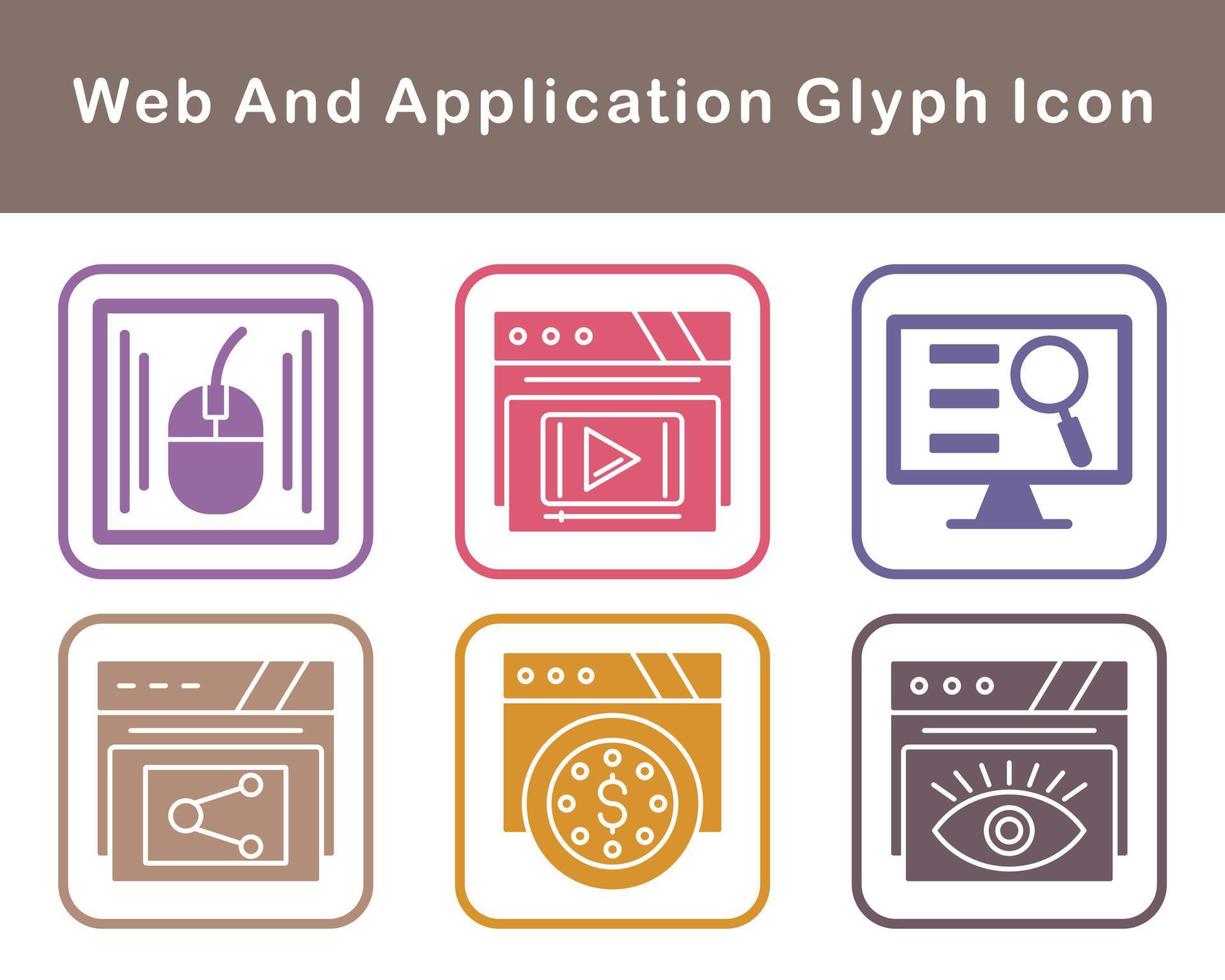 Web And Application Vector Icon Set