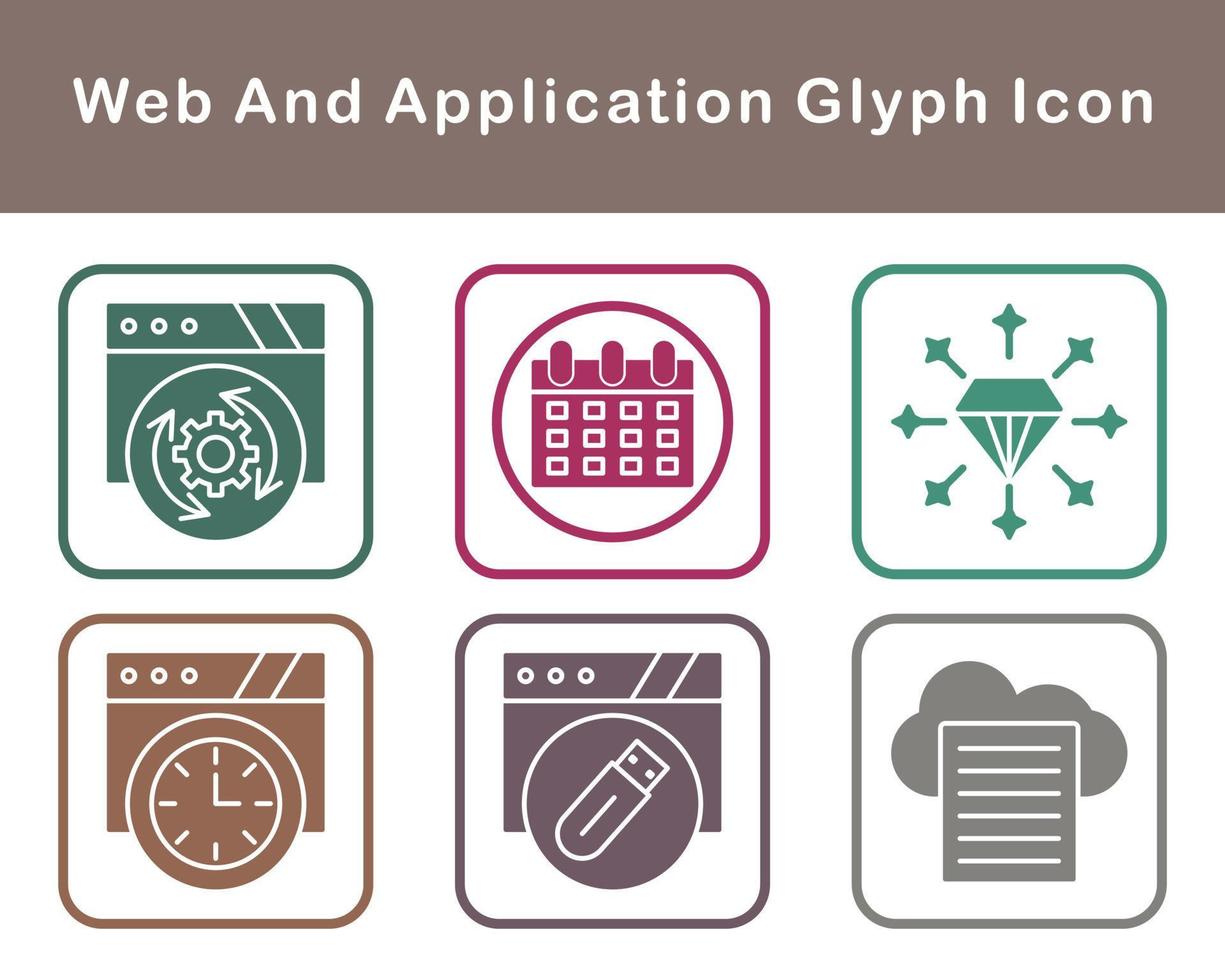 Web And Application Vector Icon Set