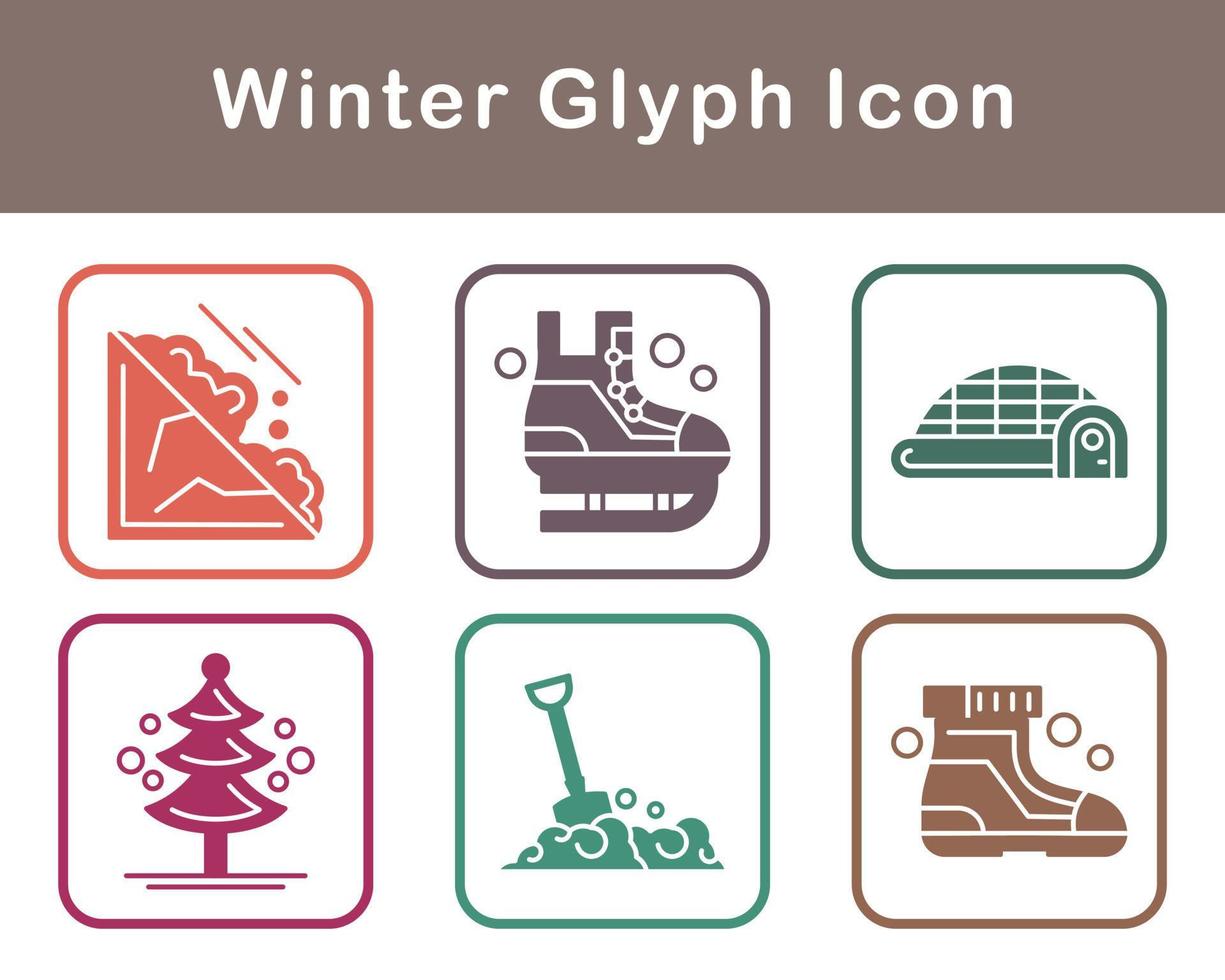 Winter Vector Icon Set