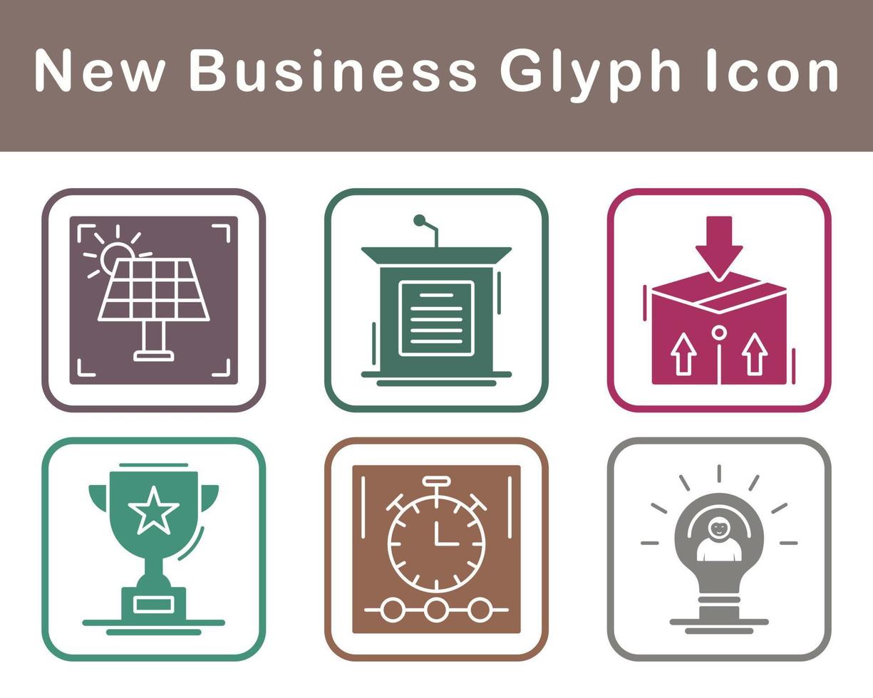 New Business Vector Icon Set