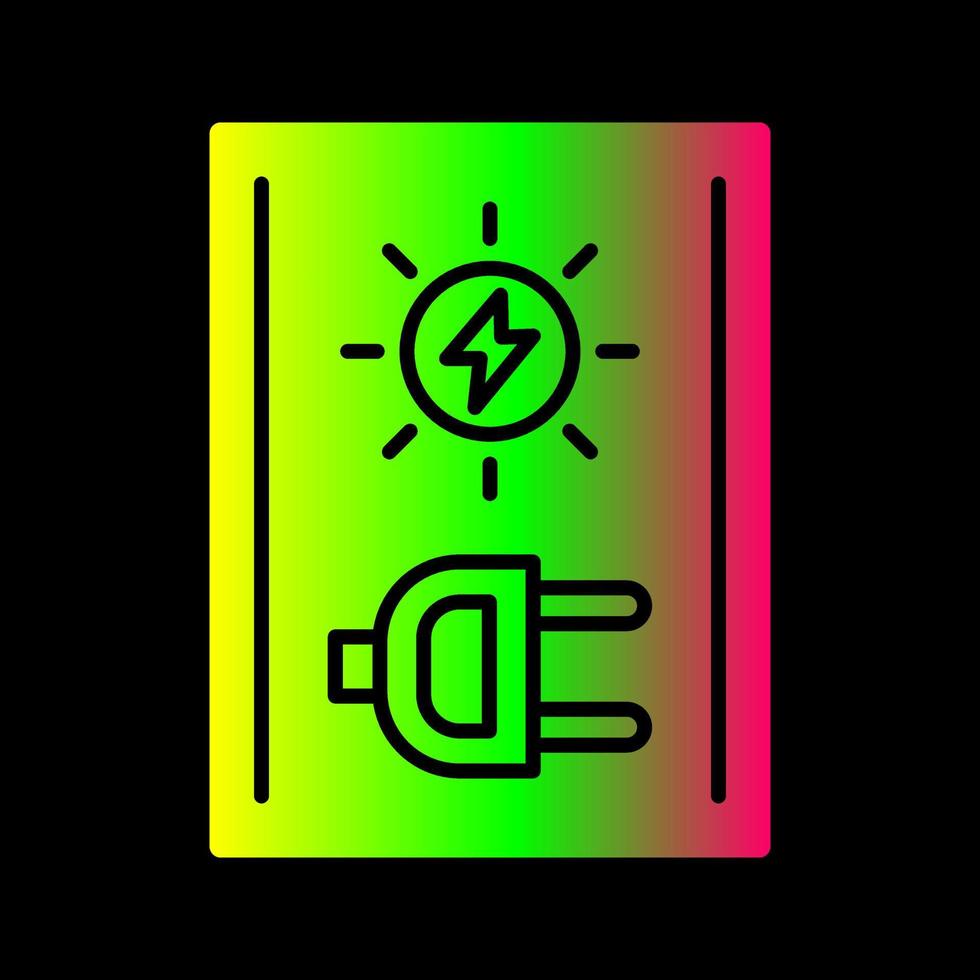 Electricity Vector Icon