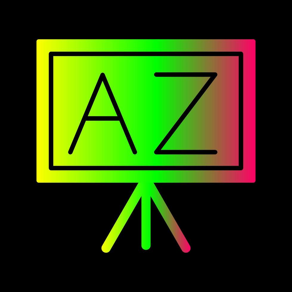 From A To Z Vector Icon