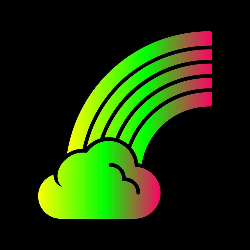 Rainbow Vector Icon