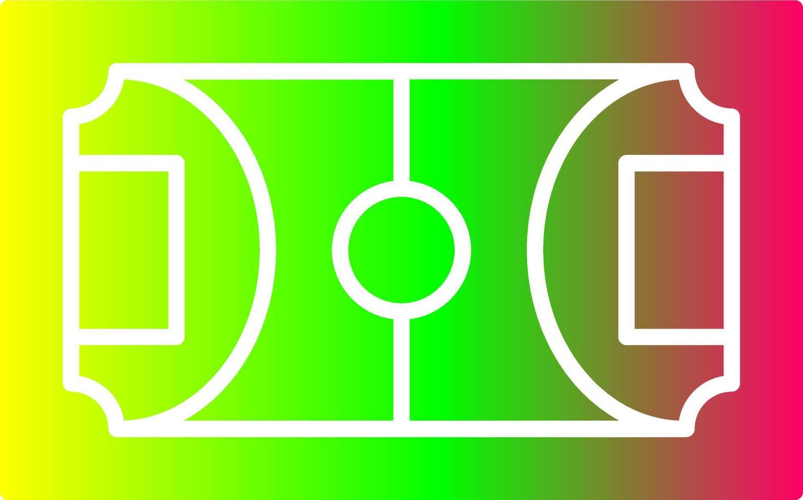 Football Field Vector Icon