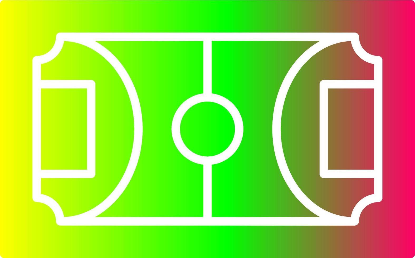 Football Field Vector Icon