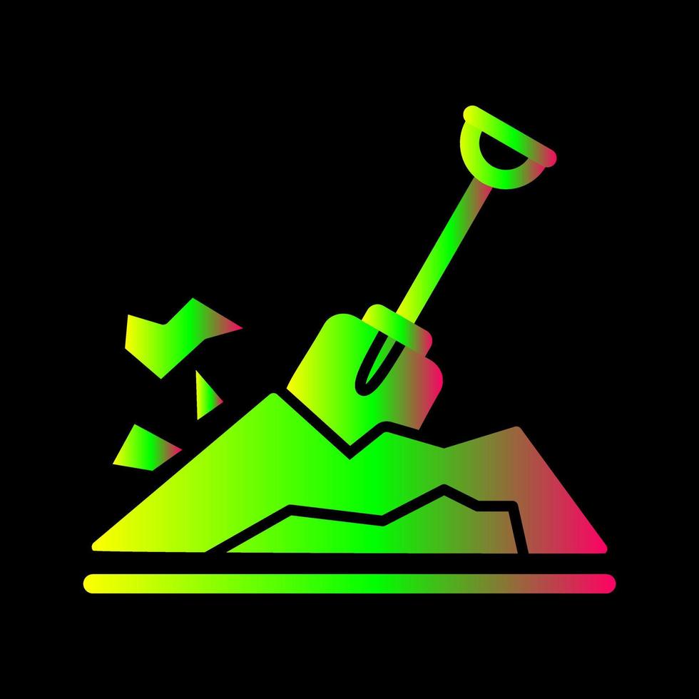 Digging Vector Icon