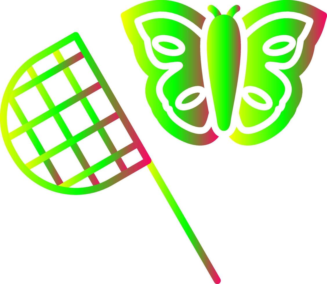 Butterfly Catcher Vector Icon