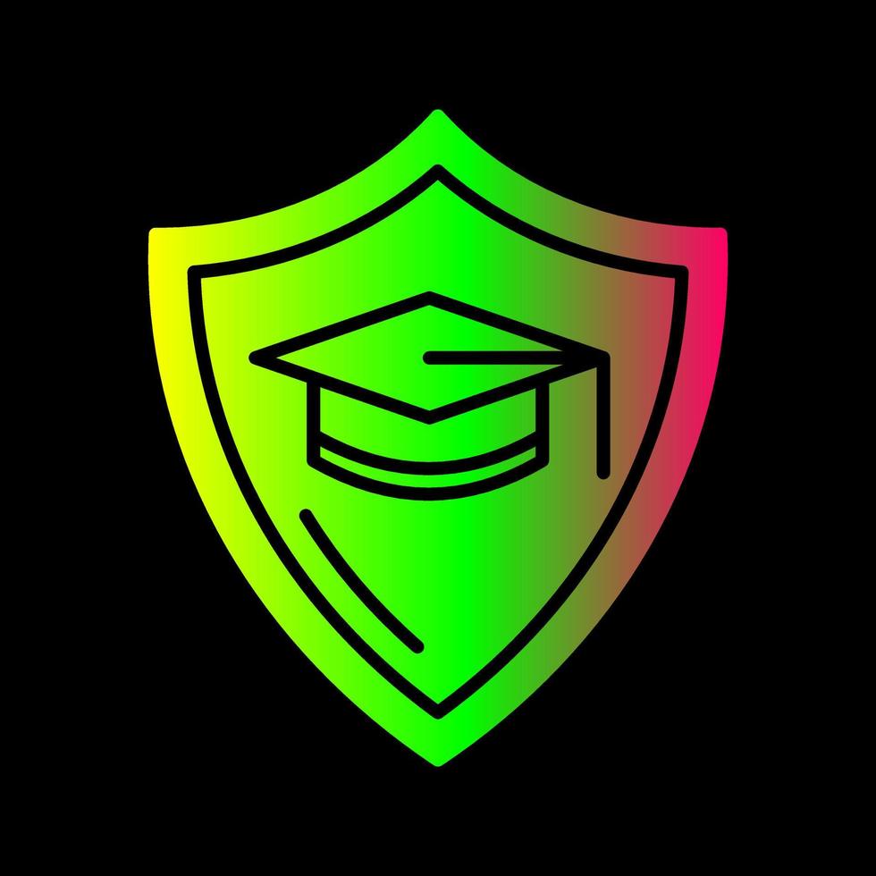 Education Insurance Vector Icon