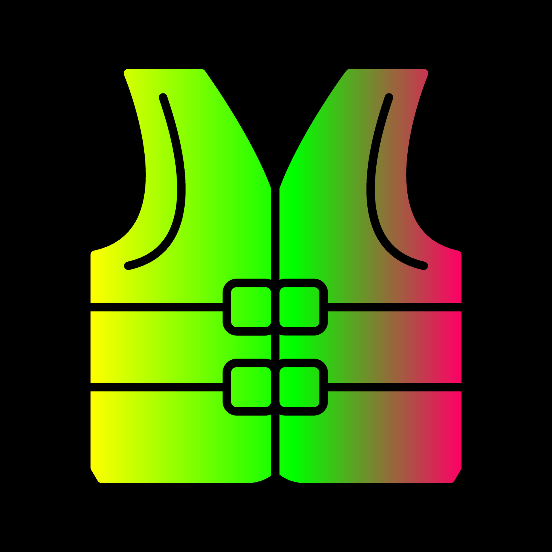 Life jacket Vector Icon 21456025 Vector Art at Vecteezy