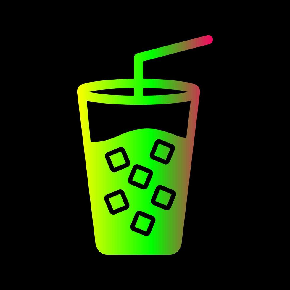 Cold Drink Vector Icon