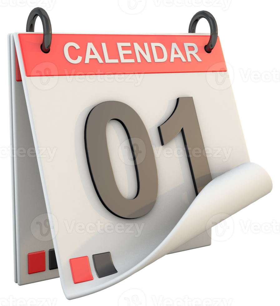 3d kalender 3d afspraak voor ontwerper png