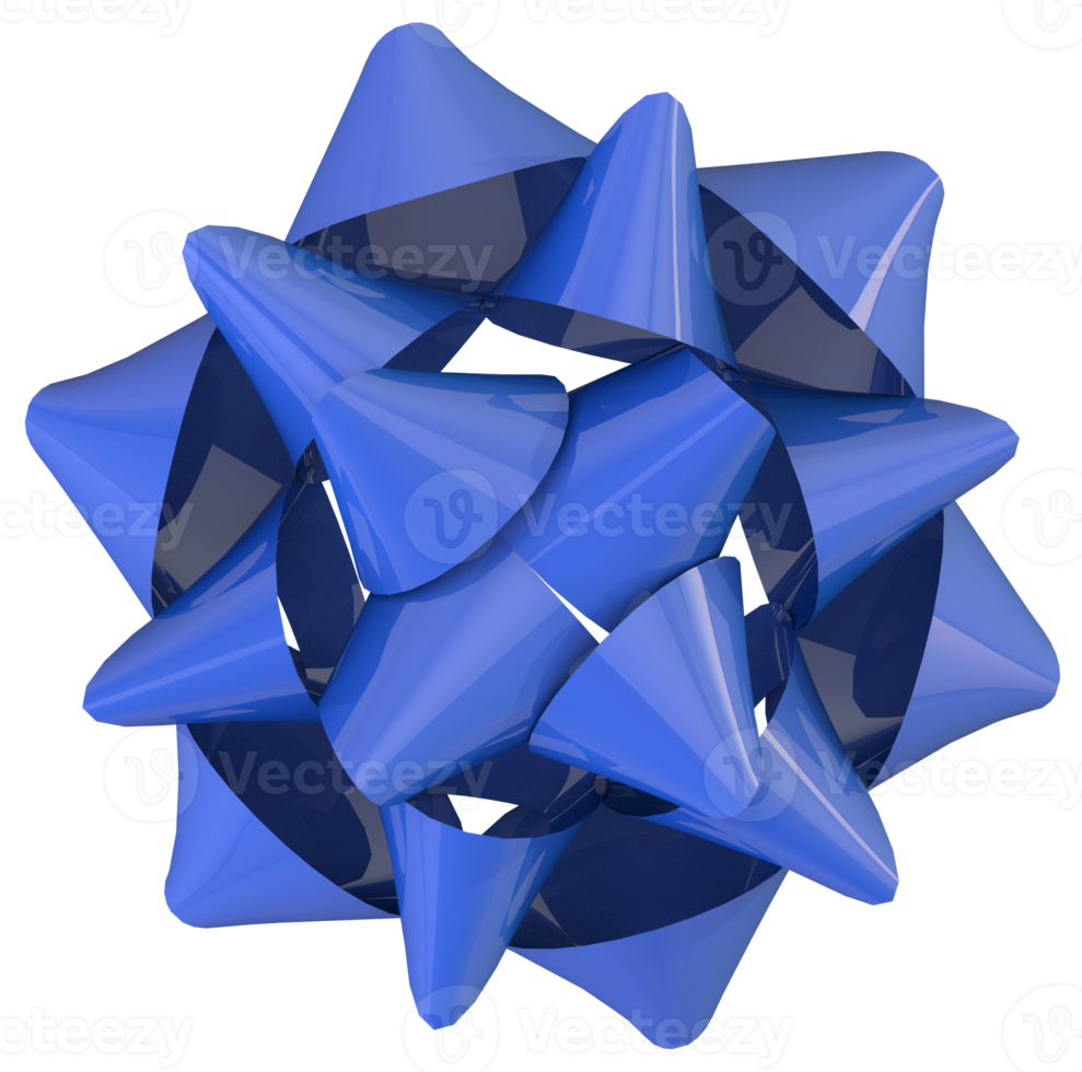 blue bow ribbon 21456213 PNG