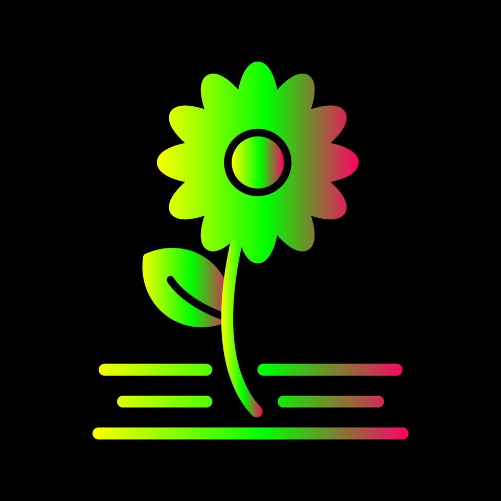 icono de vector de flores