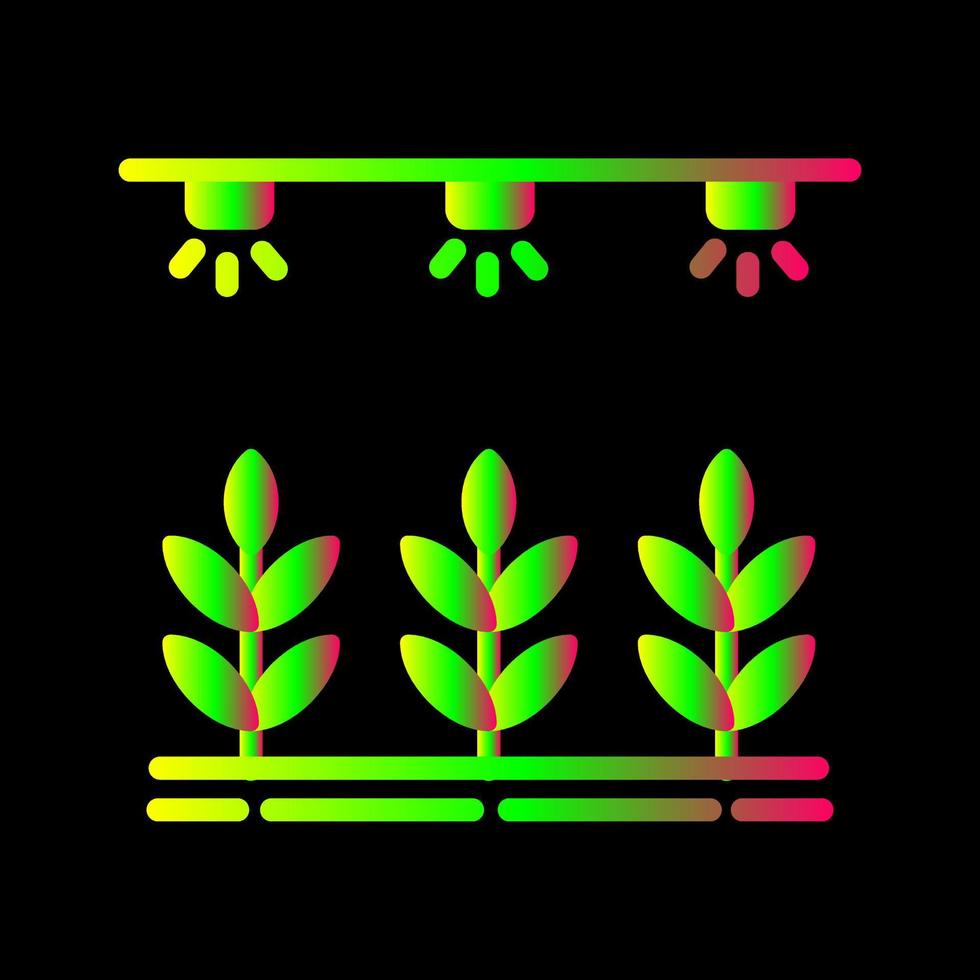 icono de vector de sistema de riego