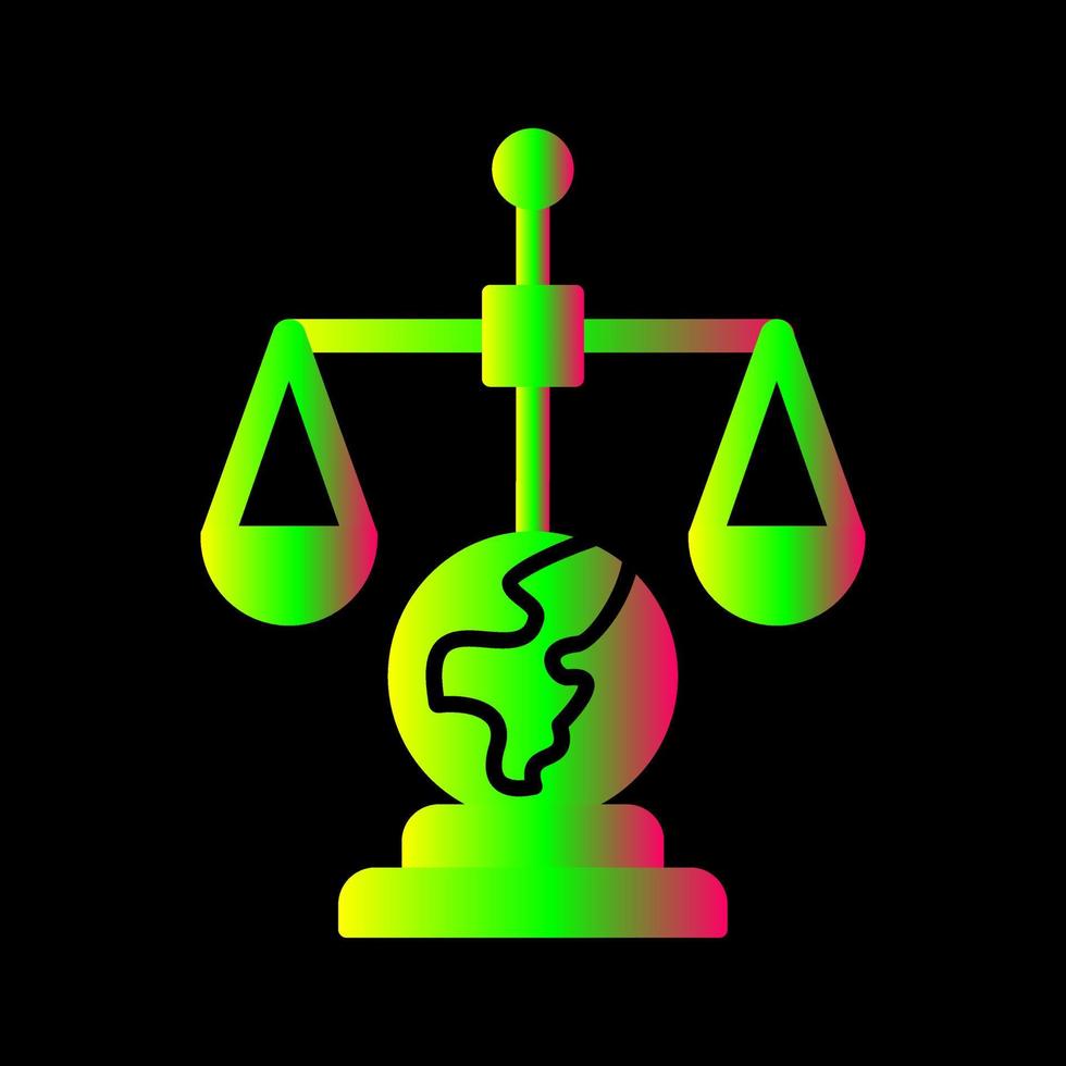 International Law Vector Icon