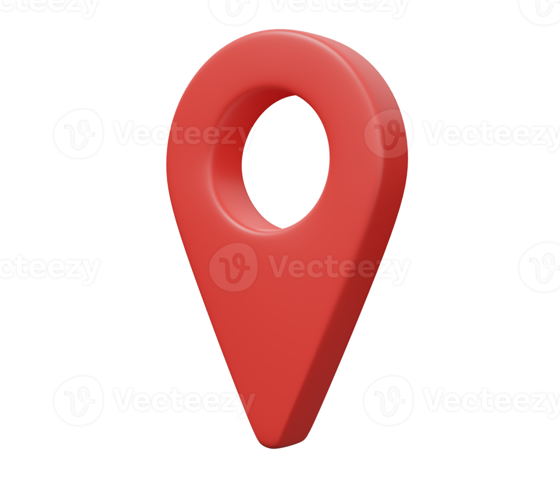 pin location 3d icon png