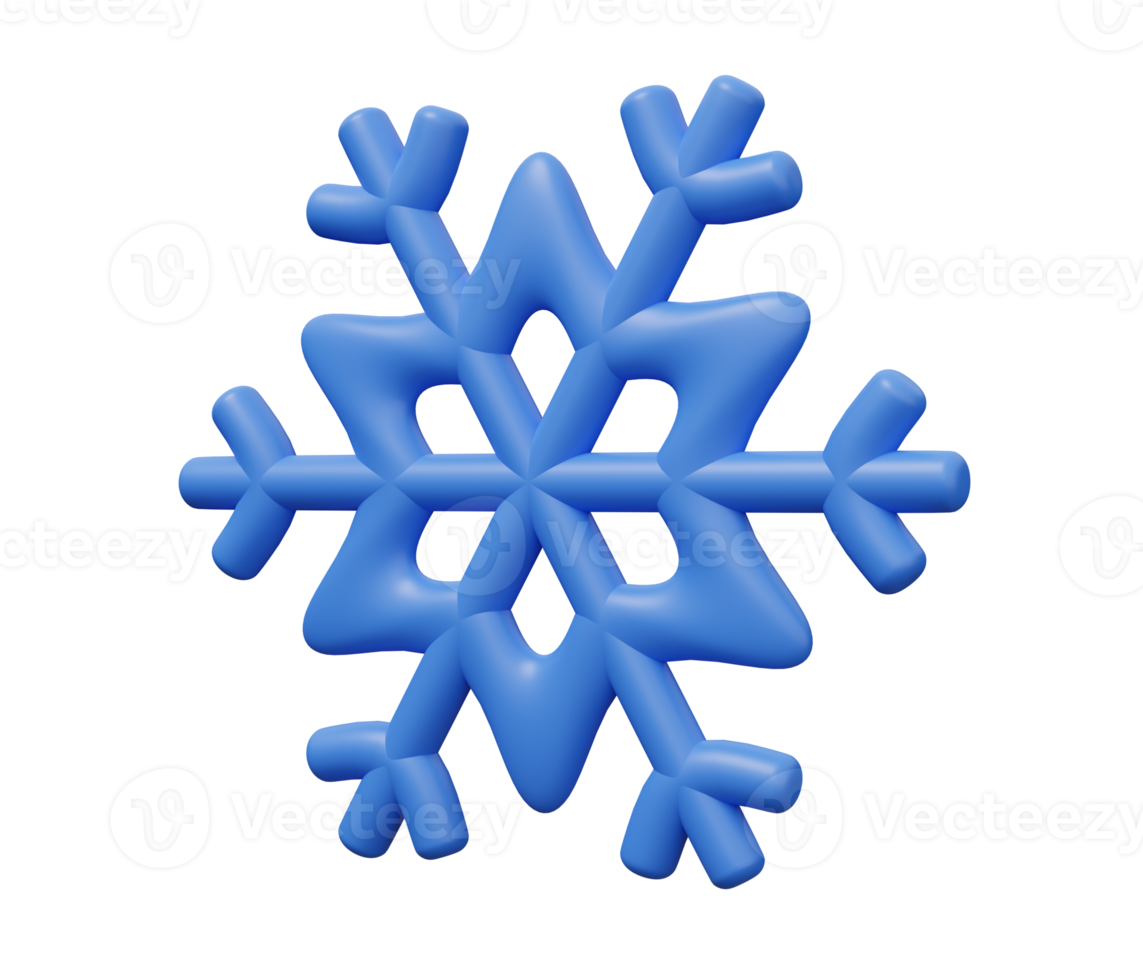 snowflake 3d icon 21456466 PNG