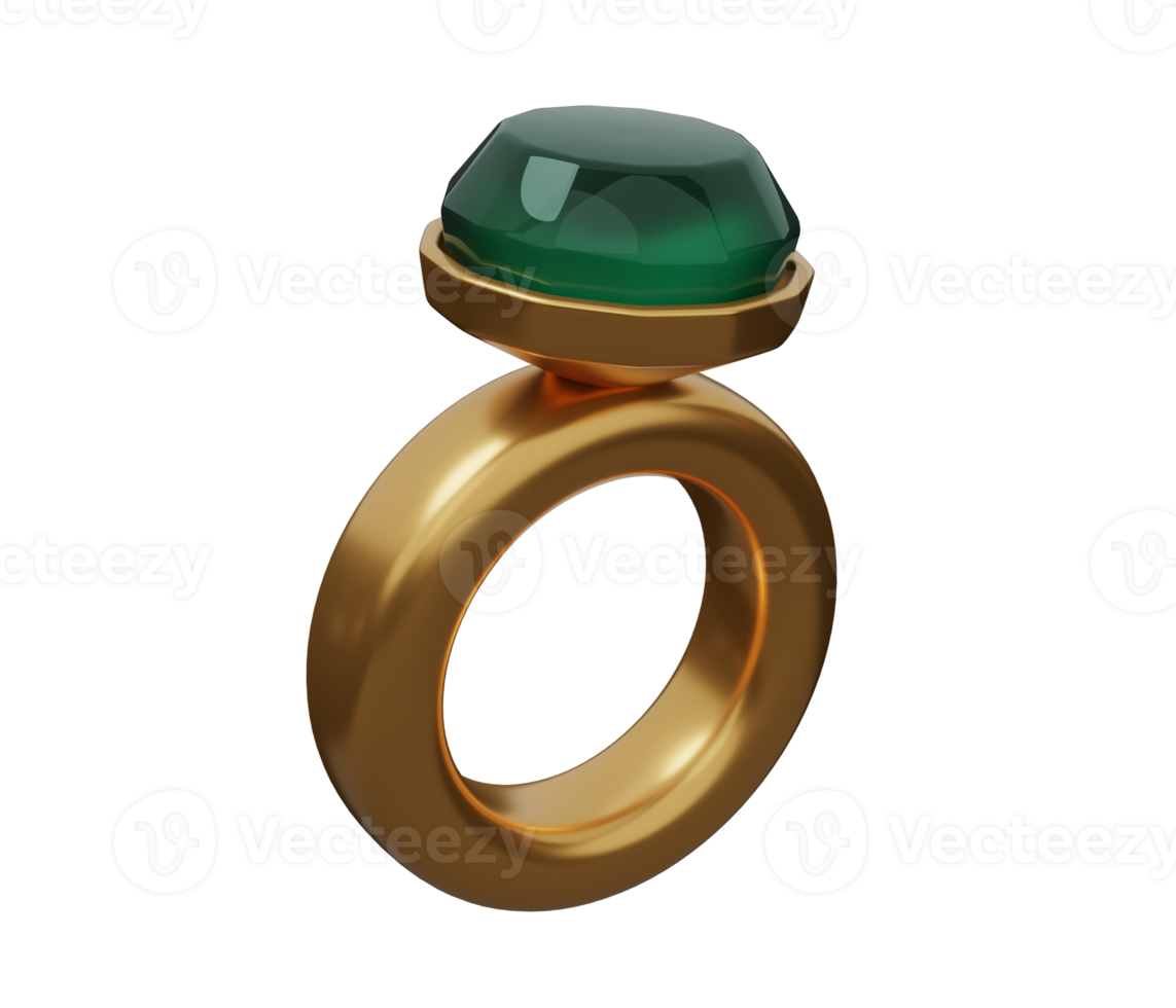 ring gem 3d icon png