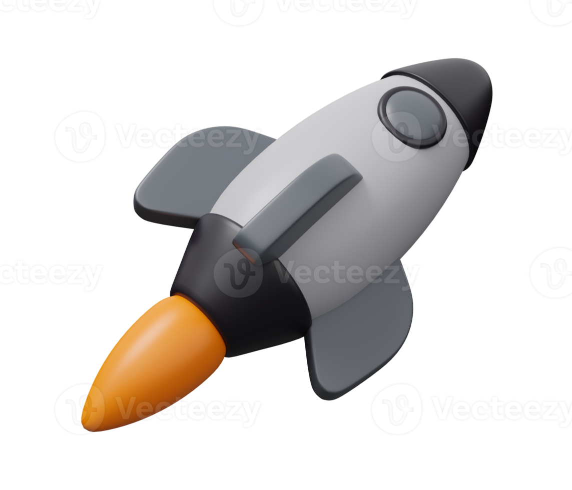 spaceship 3d icon png