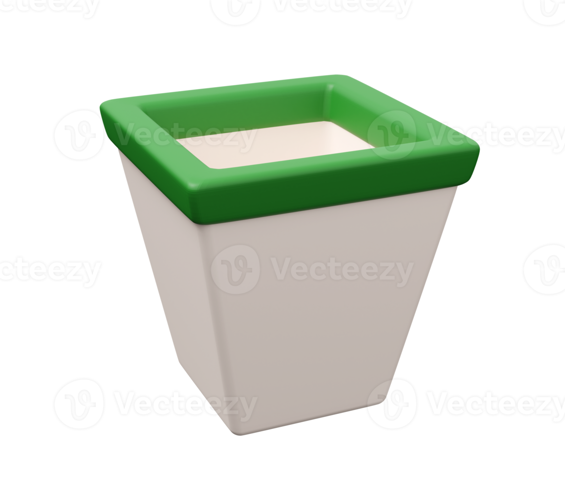 recycling bin 3d icon png