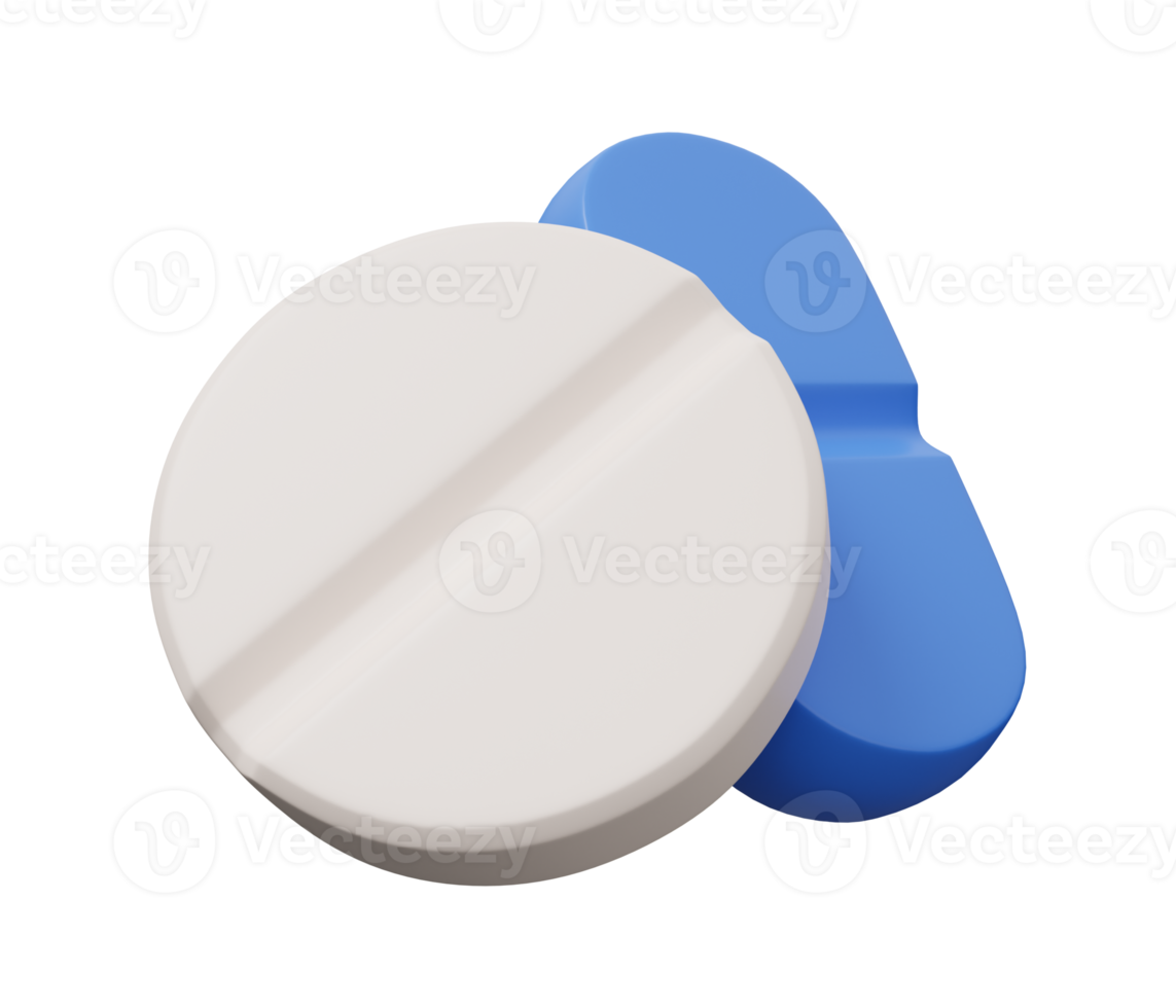 medisch tablet 3d icoon png