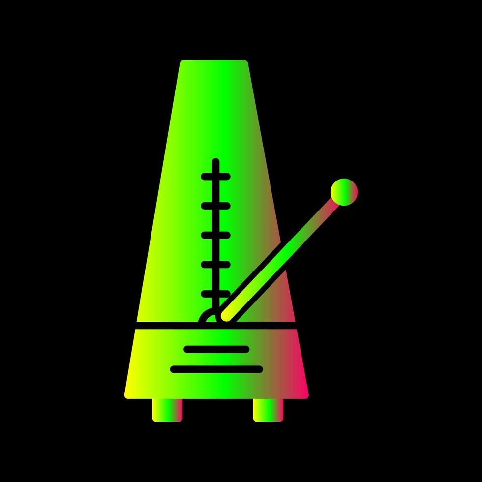 icono de vector de metrónomo