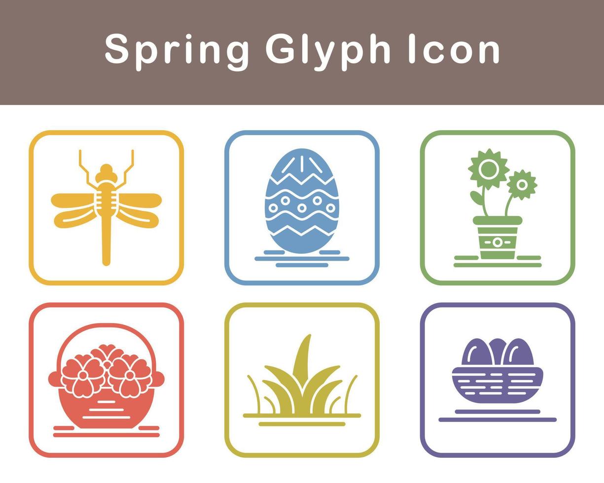 Spring Vector Icon Set