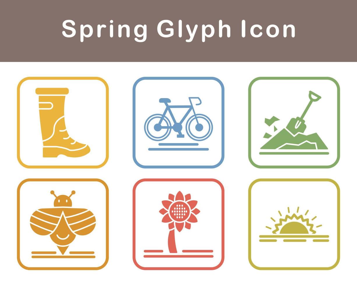 Spring Vector Icon Set