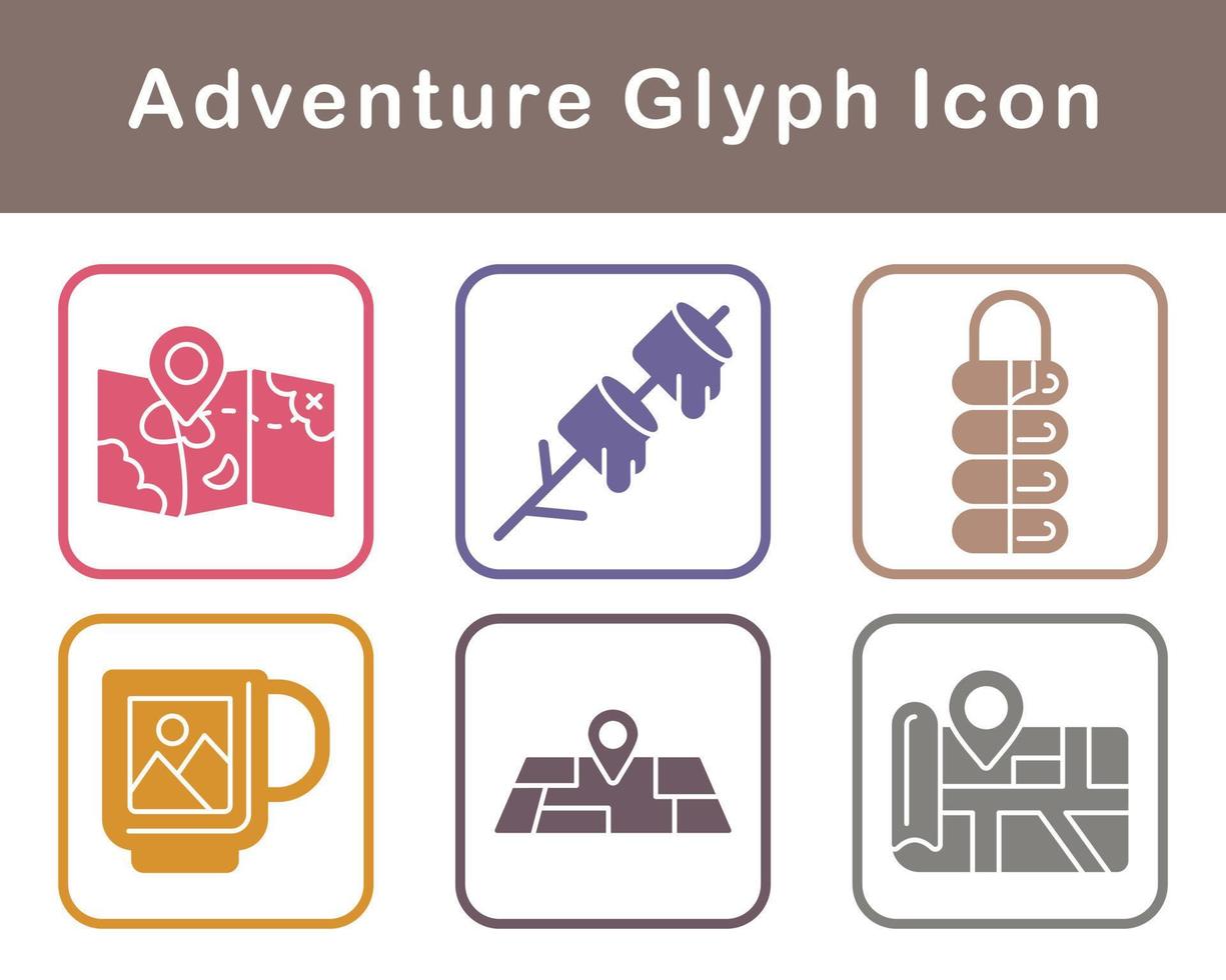 Adventure Vector Icon Set