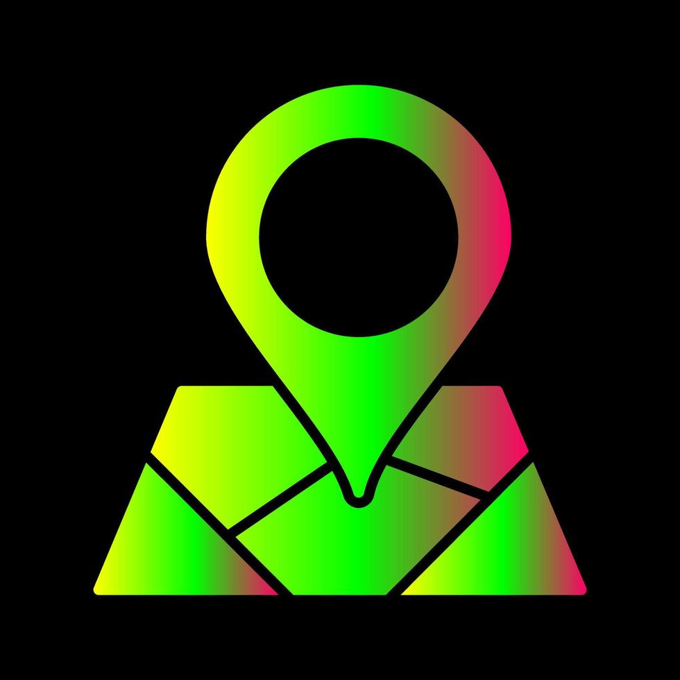Map  Unique Vector Icon