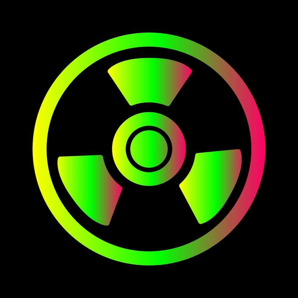 Nuclear Vector Icon