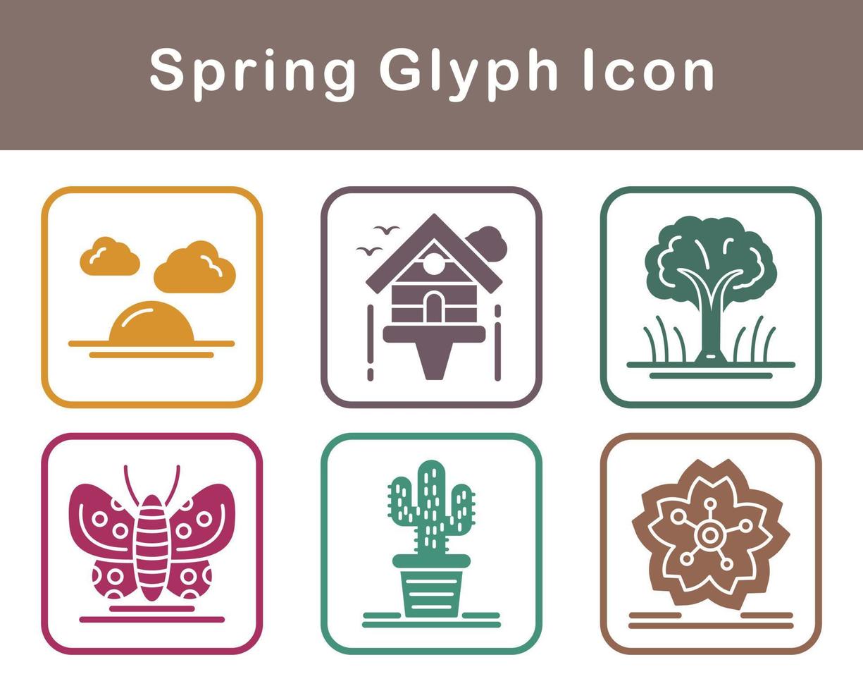 Spring Vector Icon Set
