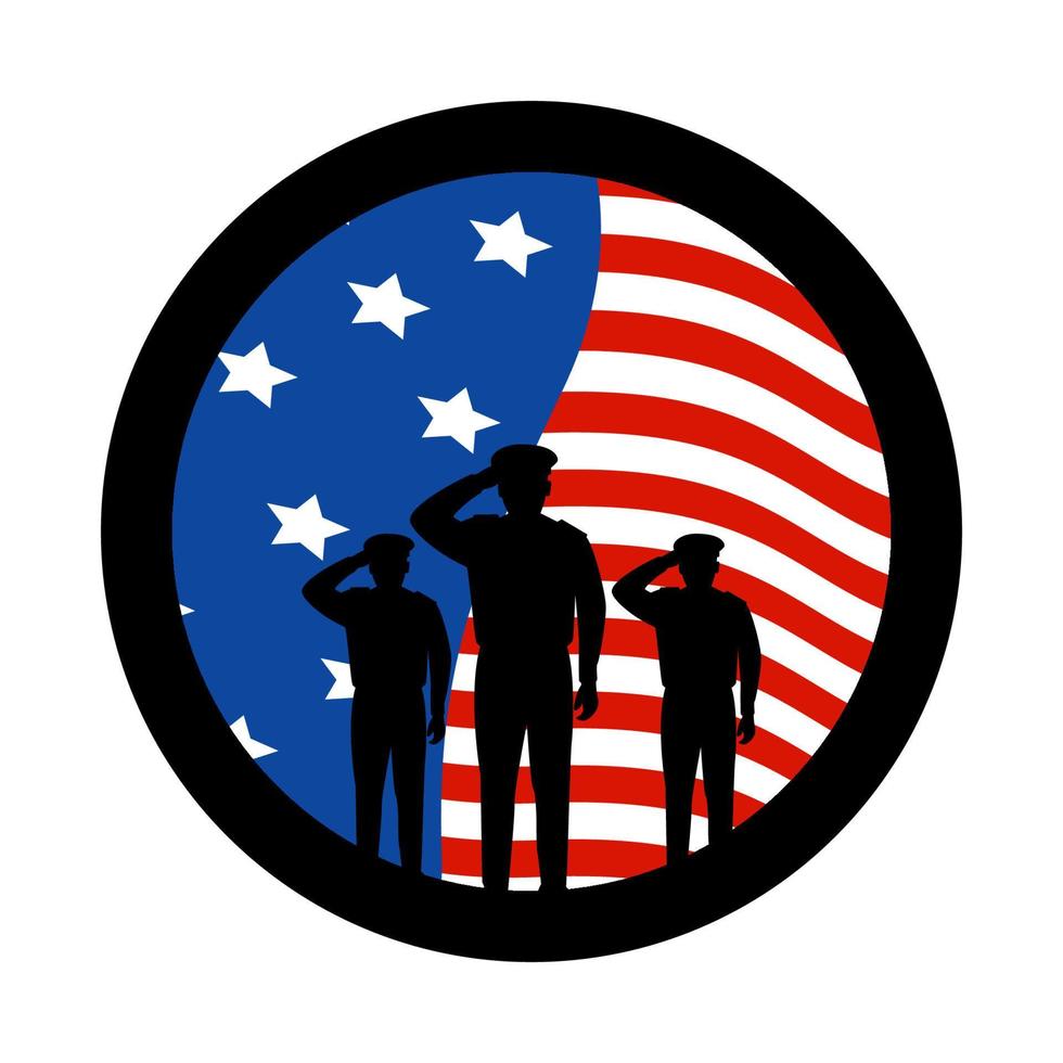 Pan American aviation Memorial Day Background with Pilot Silhouettes, Airplane and Copy Space Area. Suitable to be placed on content themed for the day. vector