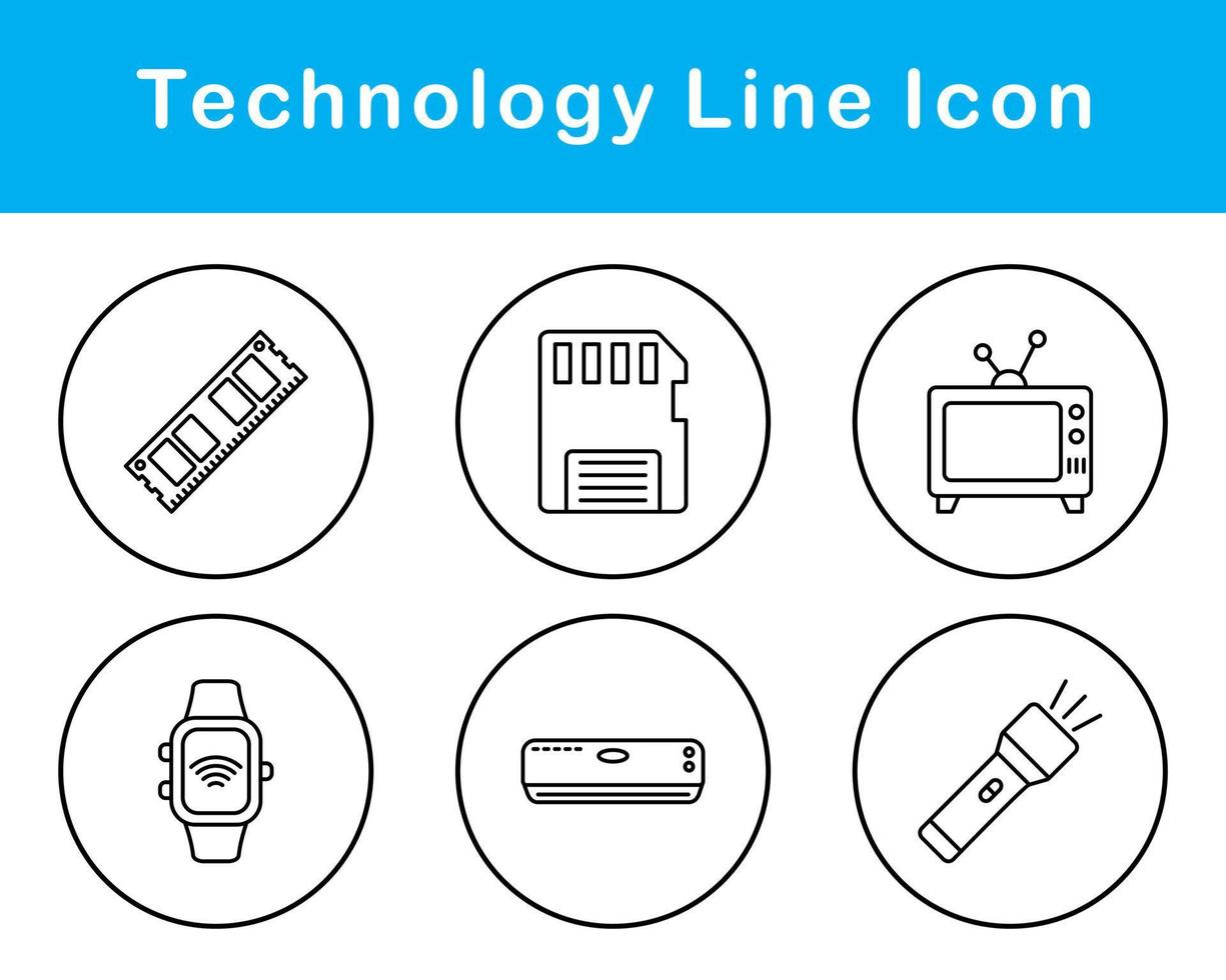 Technology Vector Icon Set