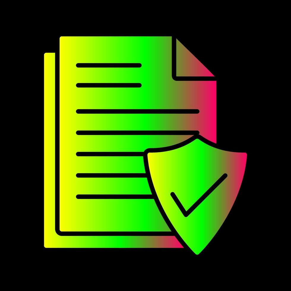 Valid Document Vector Icon