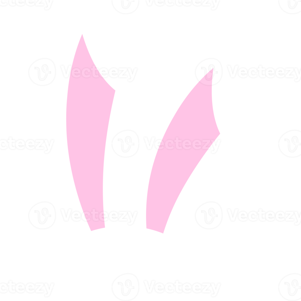 Rabbit ears headband png