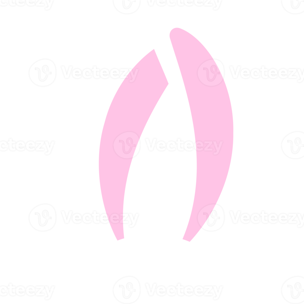 Rabbit ears headband png