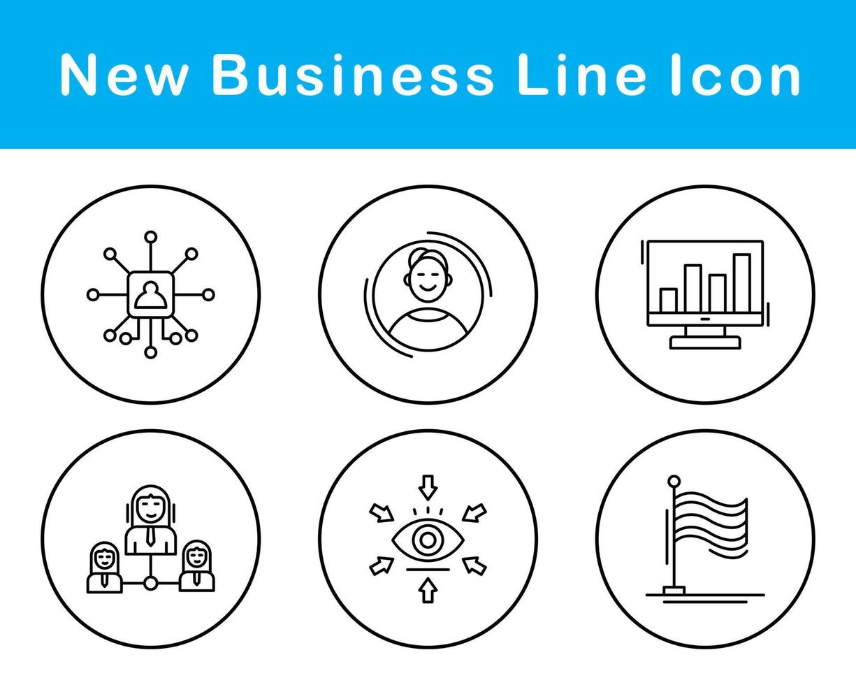 New Business Vector Icon Set