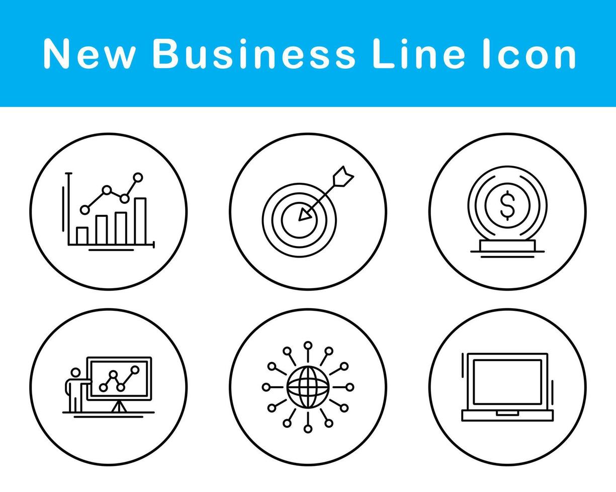 New Business Vector Icon Set