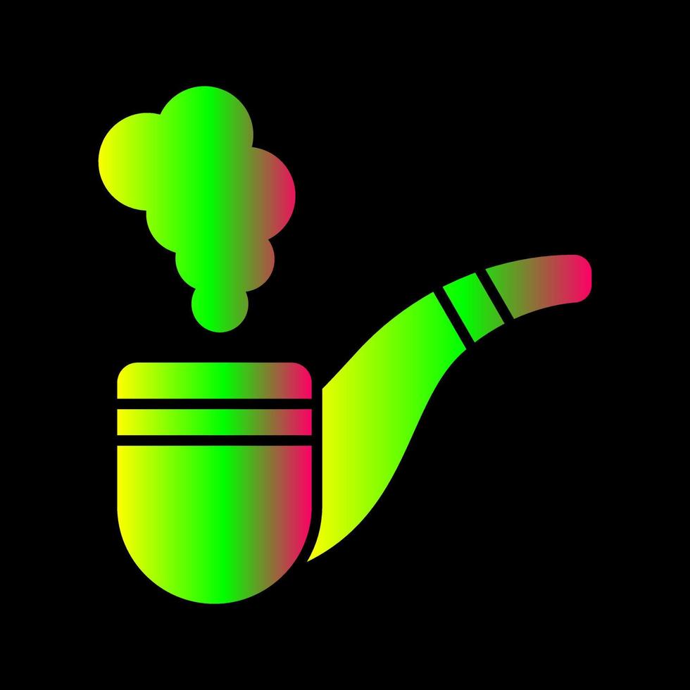 Smoke Pipe Vector Icon
