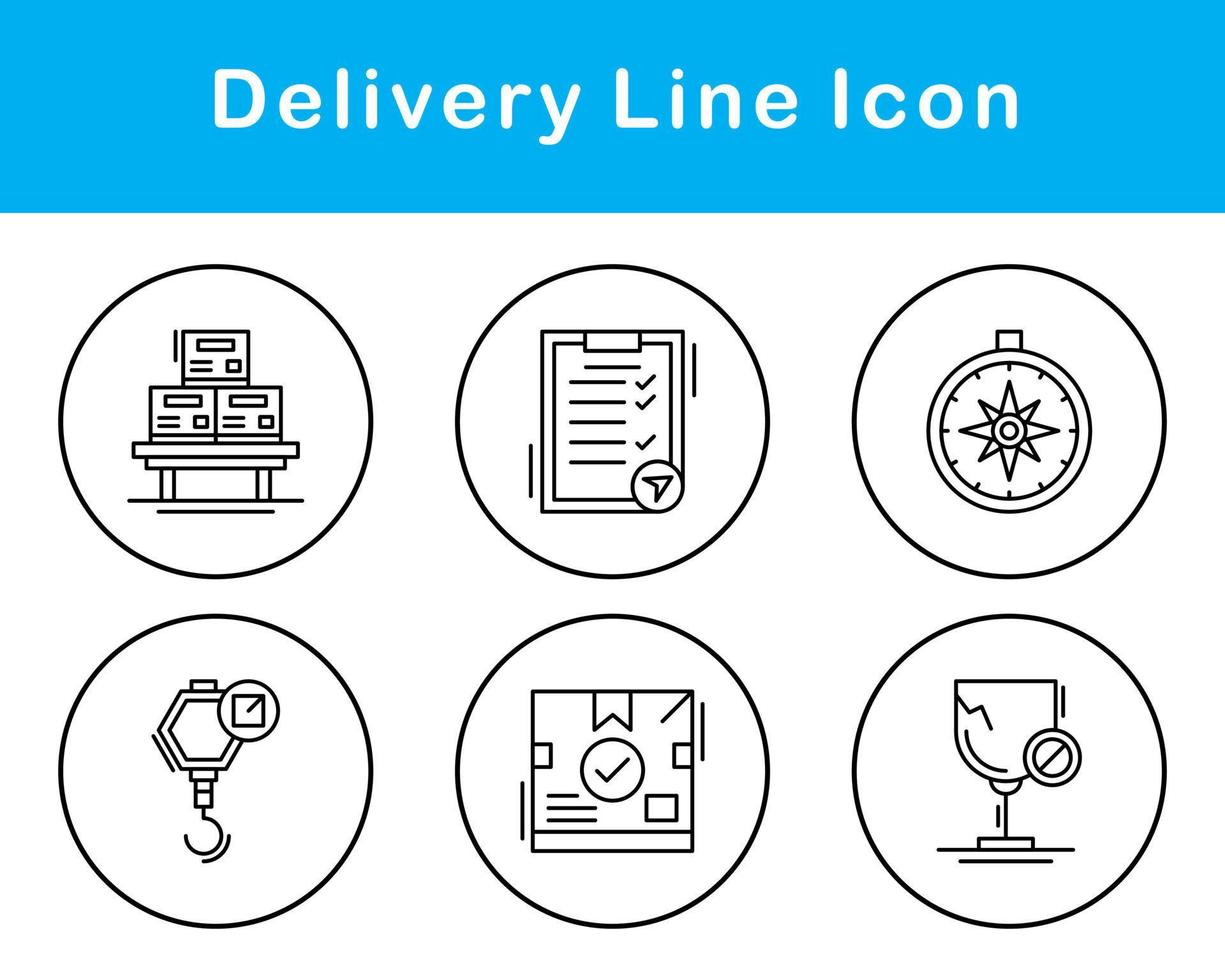Delivery Vector Icon Set