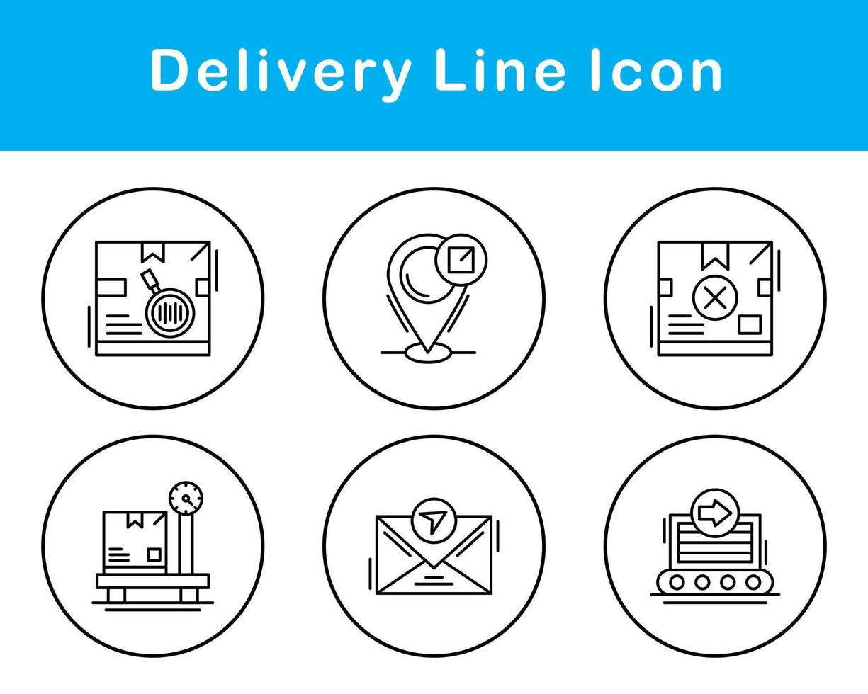 Delivery Vector Icon Set