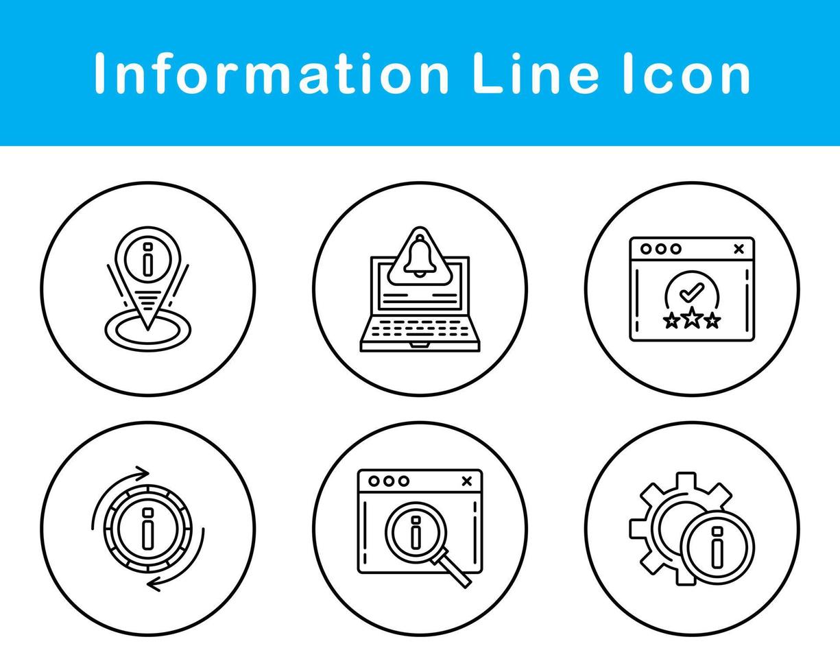 Information Vector Icon Set