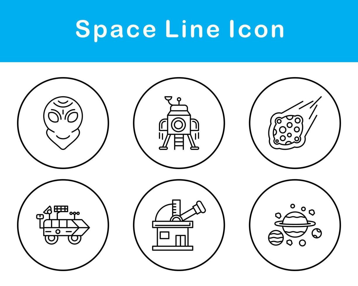 Space Vector Icon Set